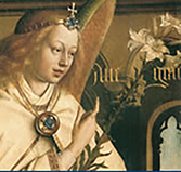 Annunciatie. Jan en Hubertus van Eyck-15e eeuw